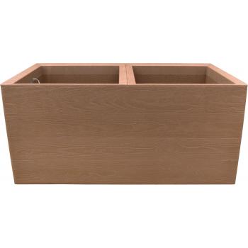 Doniczka Karo Eco- Eco Wood 80x40