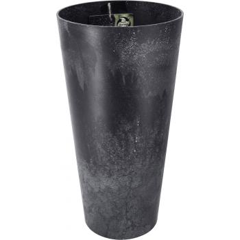 Doniczka Tubus Slim Shine DTUS250E antracyt + wkład