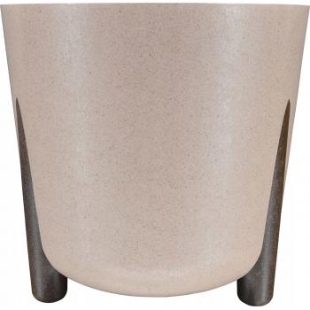 Doniczka okrągła FRIDA 340 Eco Latte