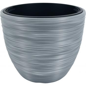 Doniczka okrągła Furu 30cm- Szary beton