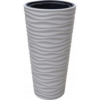Donica Sahara Slim 3D śr.30 H56 -Jasno Szary