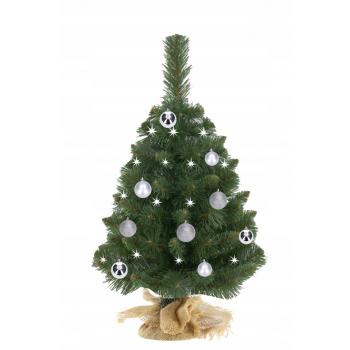 Choinka sosna zielona- Podstawa jutowa 40cm + LED +...
