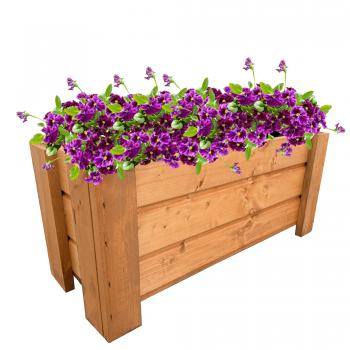 Drewniana donica-doniczka z drewna dł.80cm- Teak