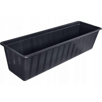 Skrzynka balkonowa + haki- 60cm antracyt