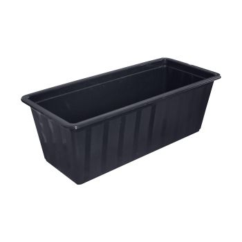 Skrzynka balkonowa + haki - 40cm antracyt