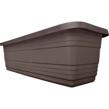 Skrzynka balkonowa Bona 50cm Brąz