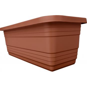 Skrzynka balkonowa Bona 50cm Ceglasta