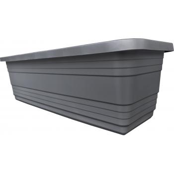 Skrzynka balkonowa Bona 50cm Antracyt + haki