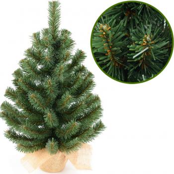 Choinka zielona- Podstawa jutowa 50 cm
