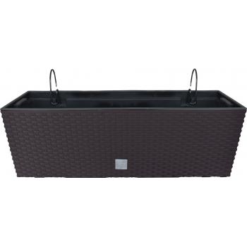 Doniczka Rato Case W DRC600W- brąz + uchwyty