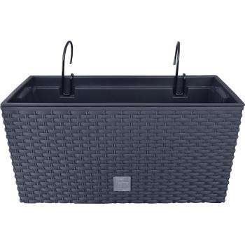 Doniczka Rato Case W DRC400W- antracyt + uchwyty