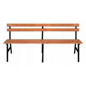 Ławka ogrodowa 150 cm- antyczna wiśnia