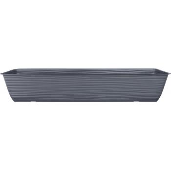 Skrzynka Balkonowa Sahara + podstawka - 80cm antracyt