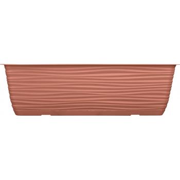 Skrzynka Balkonowa Sahara + podstawka - 60cm terakota