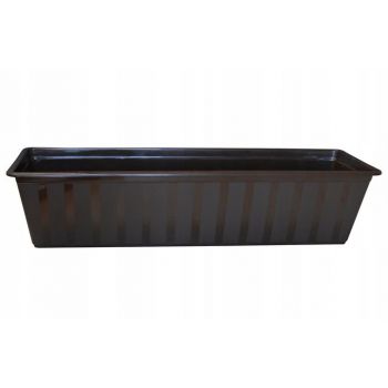 Skrzynka balkonowa - 70 cm brąz